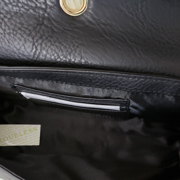 INC International Concepts Korrac Black Clutch NWT - Picture 4 of 5